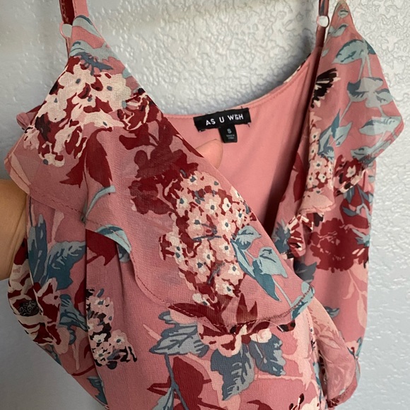 Floral Wrap Dress - Picture 2 of 3